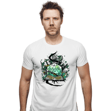 Load image into Gallery viewer, Shirts Fitted Shirts, Mens / Small / White Dice Sketch

