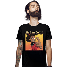 Load image into Gallery viewer, Secret_Shirts Fitted Shirts, Mens / Small / Black The Lower Decks Can Do It
