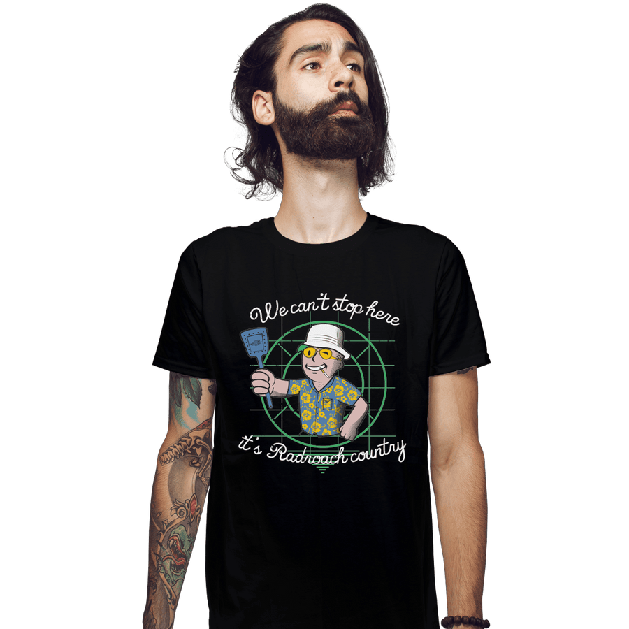 Shirts Fitted Shirts, Mens / Small / Black Fear and Loathing in New Vegas