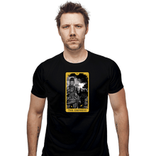 Load image into Gallery viewer, Shirts Fitted Shirts, Mens / Small / Black Tarot The Empress
