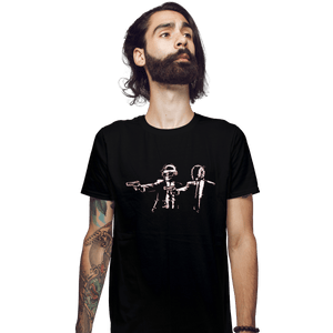 Shirts Fitted Shirts, Mens / Small / Black Punk Fiction