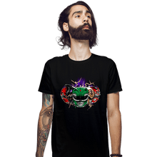 Load image into Gallery viewer, Shirts Fitted Shirts, Mens / Small / Black Green Legend
