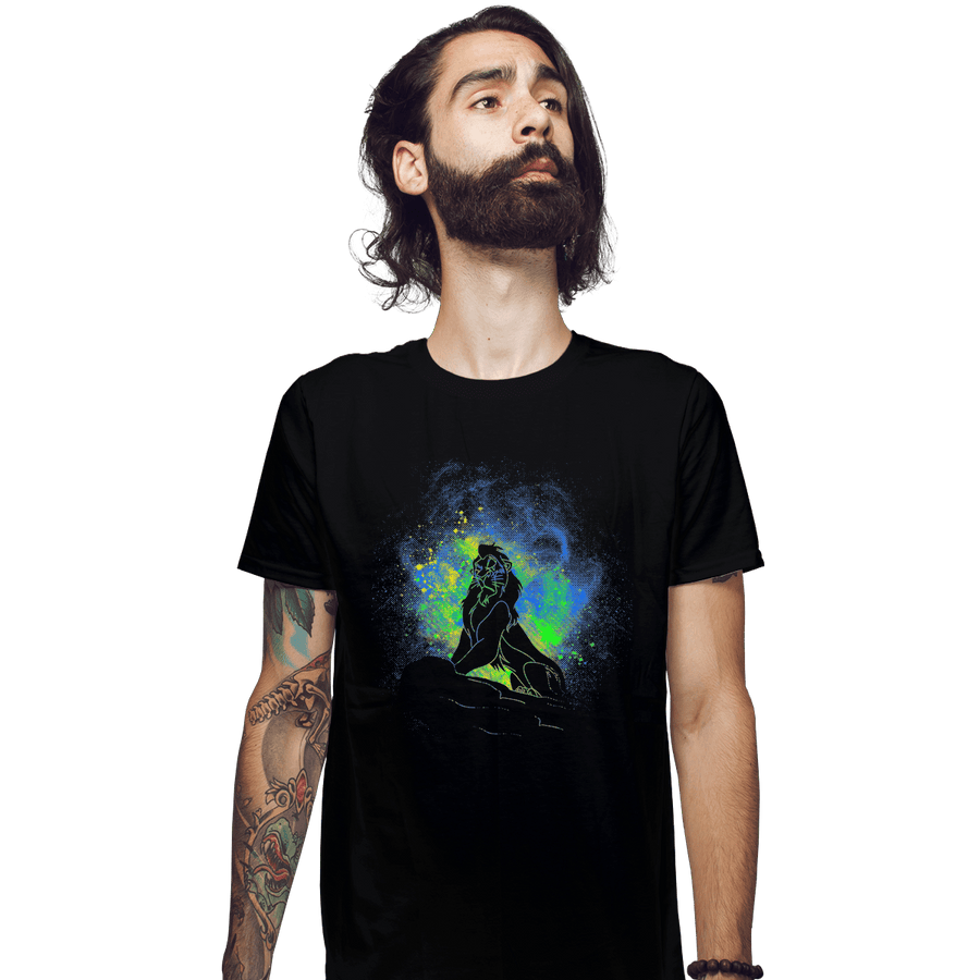 Shirts Fitted Shirts, Mens / Small / Black Scar Art