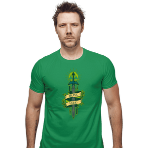 Shirts Fitted Shirts, Mens / Small / Irish Green Brave Hero