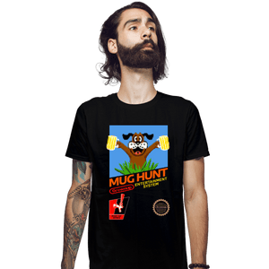 Secret_Shirts Fitted Shirts, Mens / Small / Black Mug Hunt