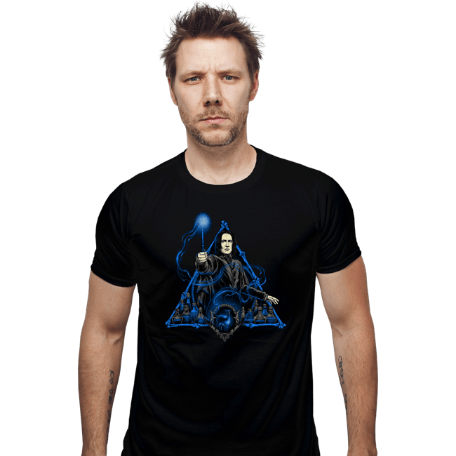 Daily_Deal_Shirts Fitted Shirts, Mens / Small / Black The Potions Master