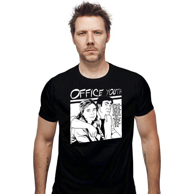 Shirts Fitted Shirts, Mens / Small / Black Office Youth