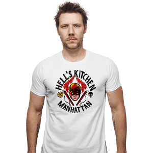 Secret_Shirts Fitted Shirts, Mens / Small / White Hell's Kitchen