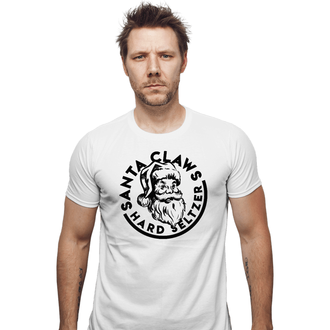 Secret_Shirts Fitted Shirts, Mens / Small / White Santa Claws
