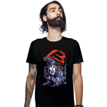 Load image into Gallery viewer, Secret_Shirts Fitted Shirts, Mens / Small / Black Bloody 13th
