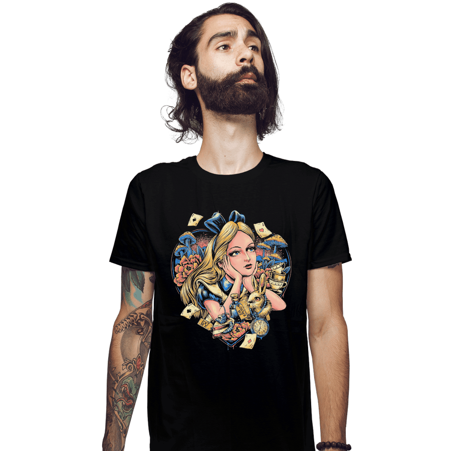 Shirts Fitted Shirts, Mens / Small / Black Curious Heart