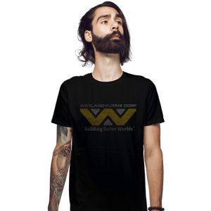 Secret_Shirts Fitted Shirts, Mens / Small / Black Weyland