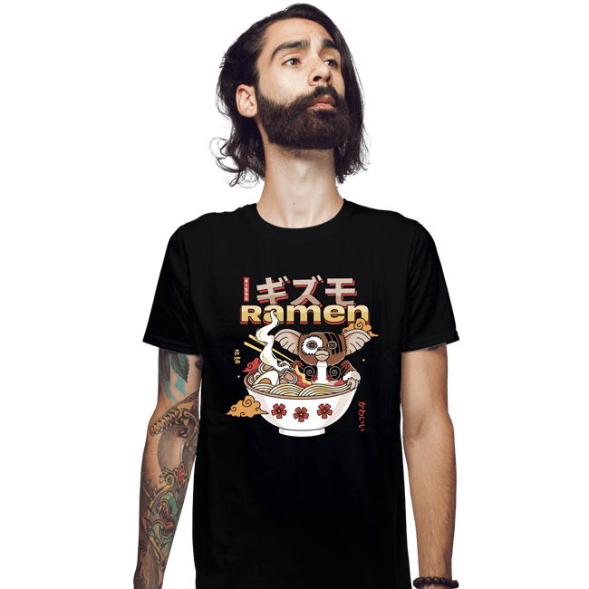 Secret_Shirts Fitted Shirts, Mens / Small / Black Dangerous Night Ramen