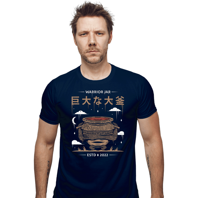 Daily_Deal_Shirts Fitted Shirts, Mens / Small / Navy The Warrior Jar