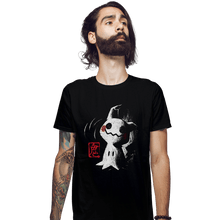 Load image into Gallery viewer, Shirts Fitted Shirts, Mens / Small / Black Mimikyu Ink
