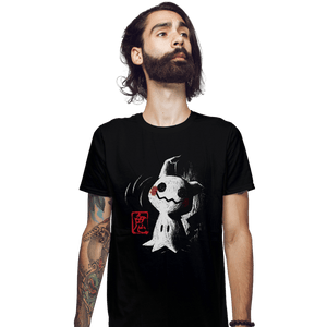 Shirts Fitted Shirts, Mens / Small / Black Mimikyu Ink