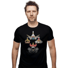 Load image into Gallery viewer, Shirts Fitted Shirts, Mens / Small / Black Zord Rhapsody
