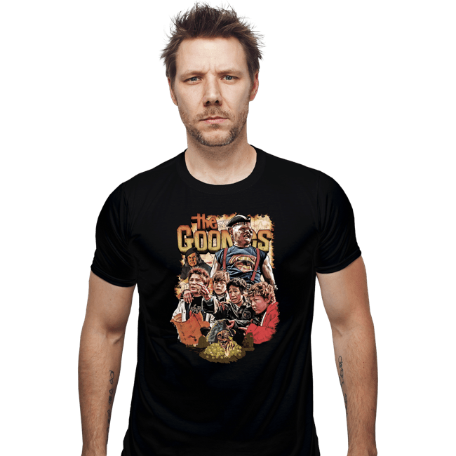 Secret_Shirts Fitted Shirts, Mens / Small / Black Goonies!