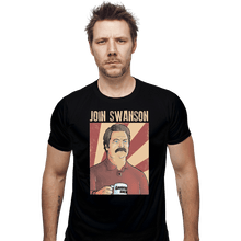 Load image into Gallery viewer, Shirts Fitted Shirts, Mens / Small / Black Join Swanson
