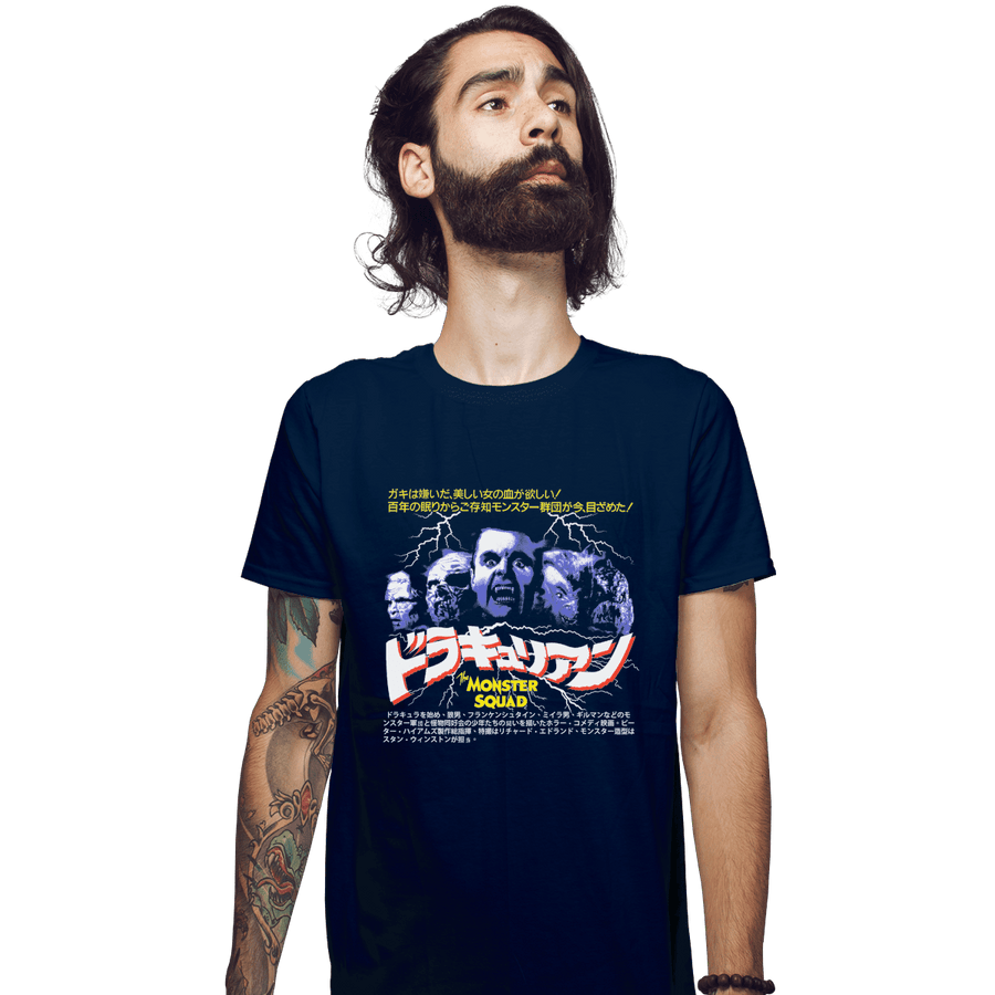 Shirts Fitted Shirts, Mens / Small / Navy Draculain