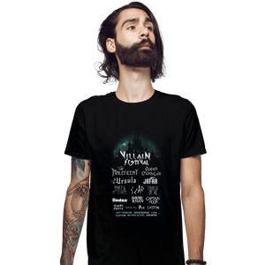 Shirts Fitted Shirts, Mens / Small / Black Villains Festival