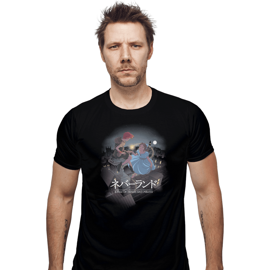 Shirts Fitted Shirts, Mens / Small / Black To Neverland