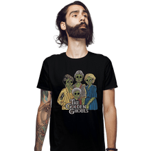 Load image into Gallery viewer, Shirts Fitted Shirts, Mens / Small / Black The Golden Ghouls
