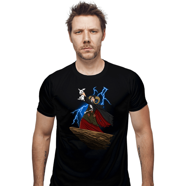 Daily_Deal_Shirts Fitted Shirts, Mens / Small / Black The Rabbit King