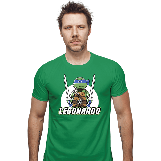 Daily_Deal_Shirts Fitted Shirts, Mens / Small / Irish Green Legonardo