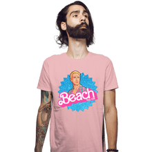 Load image into Gallery viewer, Daily_Deal_Shirts Fitted Shirts, Mens / Small / Pink Beach You Off
