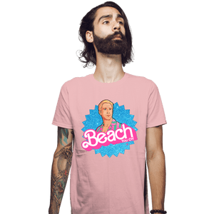 Daily_Deal_Shirts Fitted Shirts, Mens / Small / Pink Beach You Off