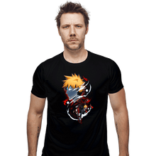 Load image into Gallery viewer, Daily_Deal_Shirts Fitted Shirts, Mens / Small / Black Ichigo Holo
