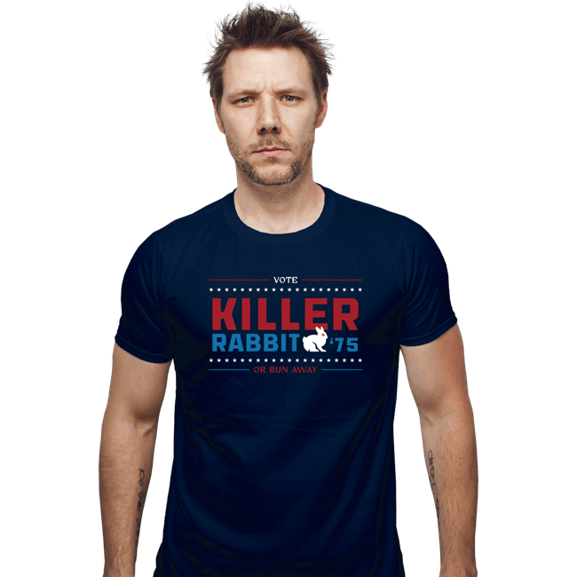Shirts Fitted Shirts, Mens / Small / Navy Vote Killer Rabbit