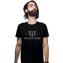 Load image into Gallery viewer, Secret_Shirts Fitted Shirts, Mens / Small / Black Wayne
