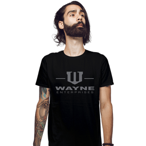 Secret_Shirts Fitted Shirts, Mens / Small / Black Wayne