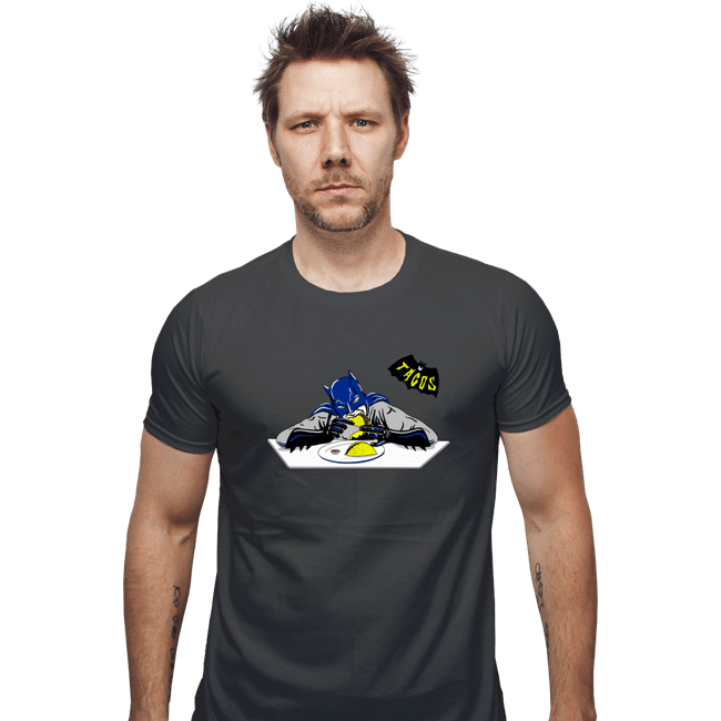 Shirts Fitted Shirts, Mens / Small / Charcoal Taco Man