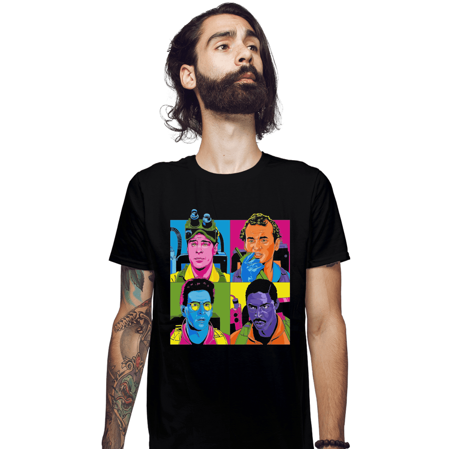 Shirts Fitted Shirts, Mens / Small / Black Who You Gonna Call