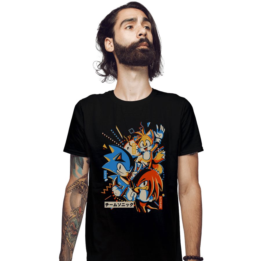 Shirts Fitted Shirts, Mens / Small / Black Team Mania