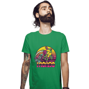 Shirts Fitted Shirts, Mens / Small / Irish Green Mondo Gecko