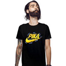 Load image into Gallery viewer, Secret_Shirts Fitted Shirts, Mens / Small / Black Pika
