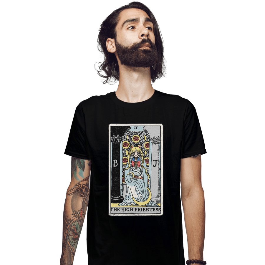 Shirts Fitted Shirts, Mens / Small / Black The High Priestess