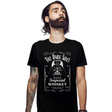 Load image into Gallery viewer, Daily_Deal_Shirts Fitted Shirts, Mens / Small / Black The Dark Side&#39;s Whiskey
