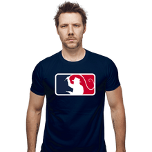 Load image into Gallery viewer, Daily_Deal_Shirts Fitted Shirts, Mens / Small / Navy Major League Archaeology
