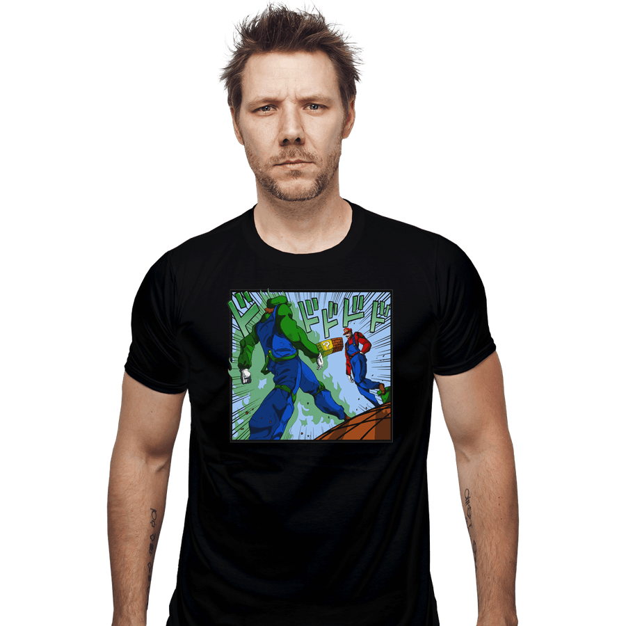 Shirts Fitted Shirts, Mens / Small / Black It's Luigi Time