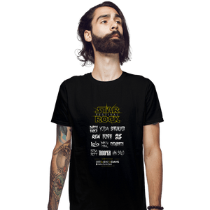 Shirts Fitted Shirts, Mens / Small / Black Star Rock