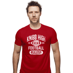 Shirts Fitted Shirts, Mens / Small / Red Knibb High Football Rules