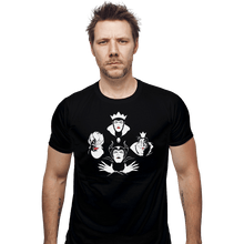 Load image into Gallery viewer, Shirts Fitted Shirts, Mens / Small / Black The Evil Queens
