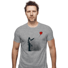 Load image into Gallery viewer, Shirts Fitted Shirts, Mens / Small / Sports Grey If I Had A Heart
