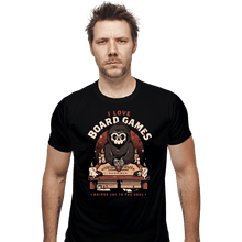 Load image into Gallery viewer, Daily_Deal_Shirts Fitted Shirts, Mens / Small / Black I Love Board Games
