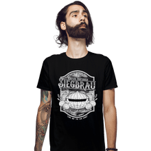 Load image into Gallery viewer, Shirts Fitted Shirts, Mens / Small / Black Siegbrau
